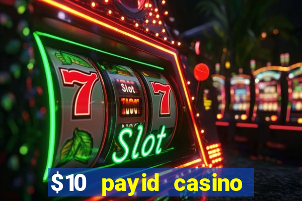 $10 payid casino no deposit bonus australia