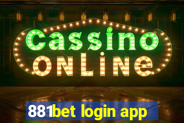 881bet login app