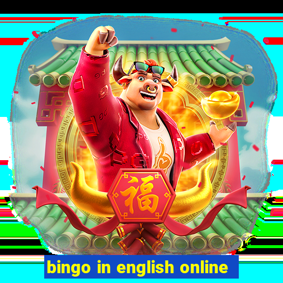 bingo in english online