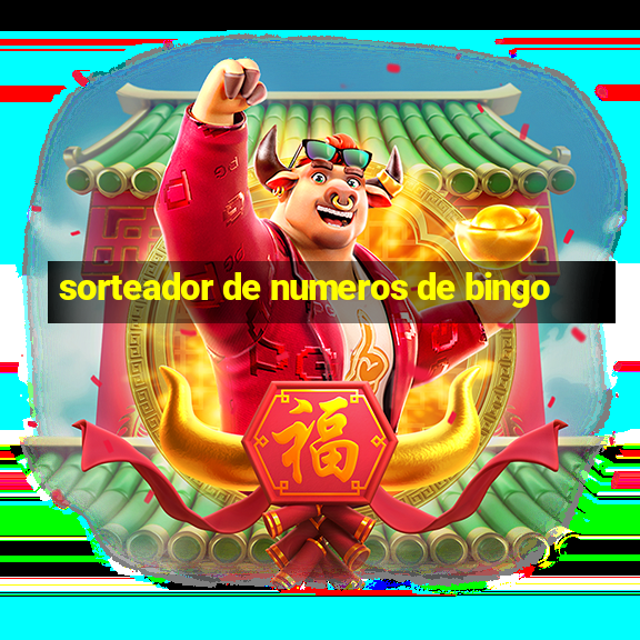 sorteador de numeros de bingo