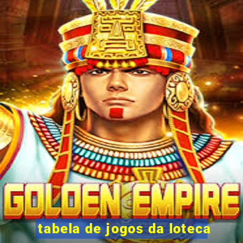 tabela de jogos da loteca