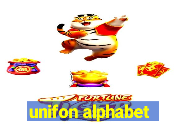 unifon alphabet