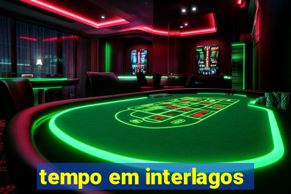 tempo em interlagos