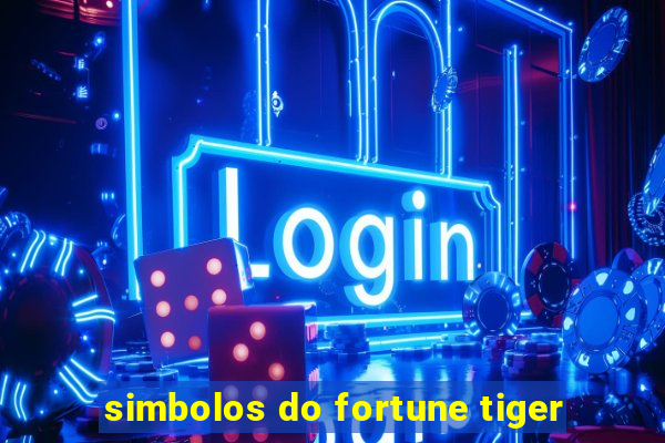 simbolos do fortune tiger