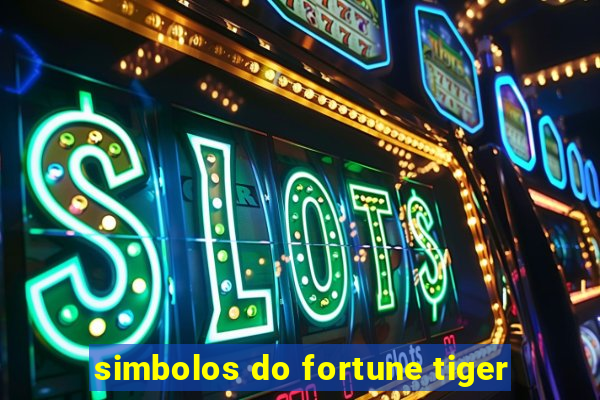 simbolos do fortune tiger