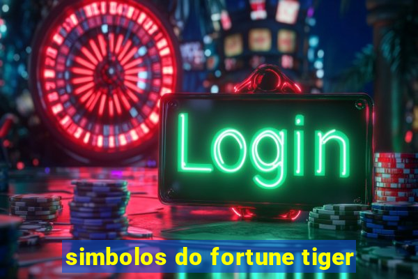 simbolos do fortune tiger