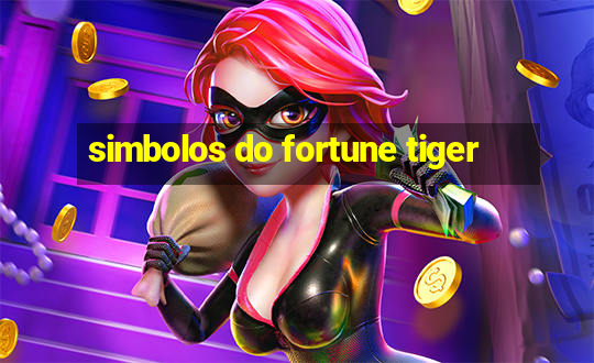 simbolos do fortune tiger