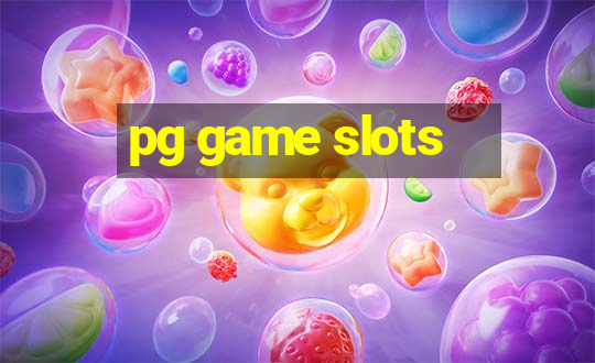 pg game slots