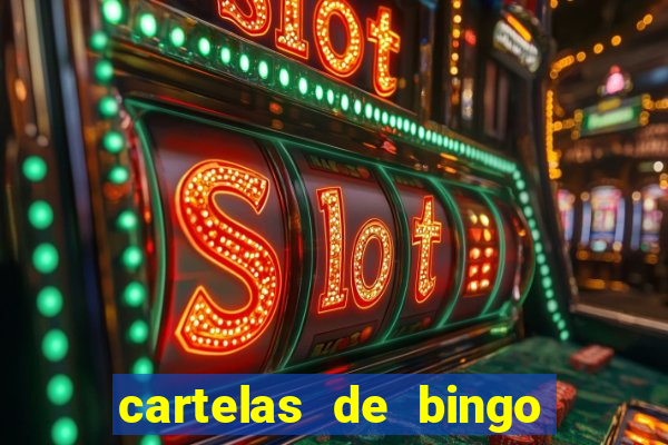 cartelas de bingo para chá de bebê