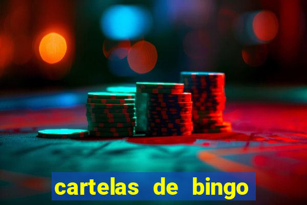 cartelas de bingo para chá de bebê