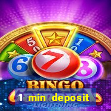 1 min deposit casino australia