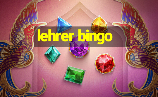 lehrer bingo