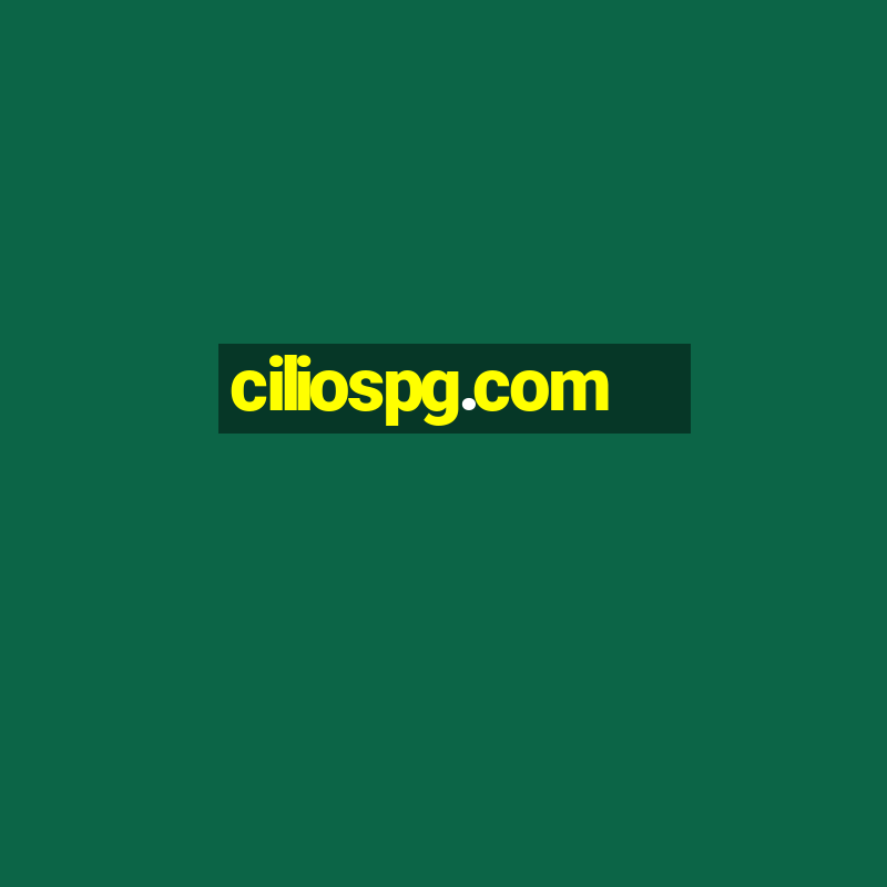 ciliospg.com