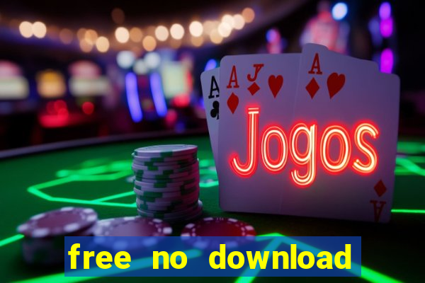 free no download bingo games