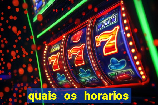 quais os horarios para jogar fortune tiger