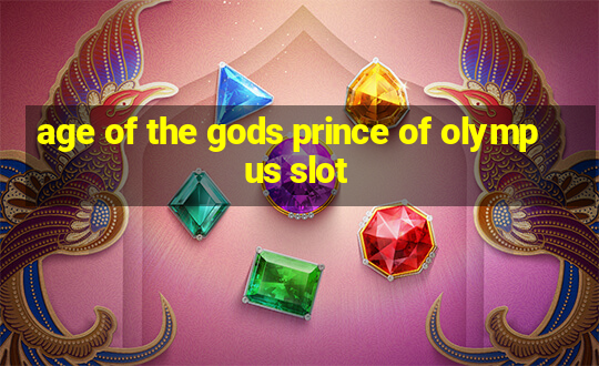 age of the gods prince of olympus slot