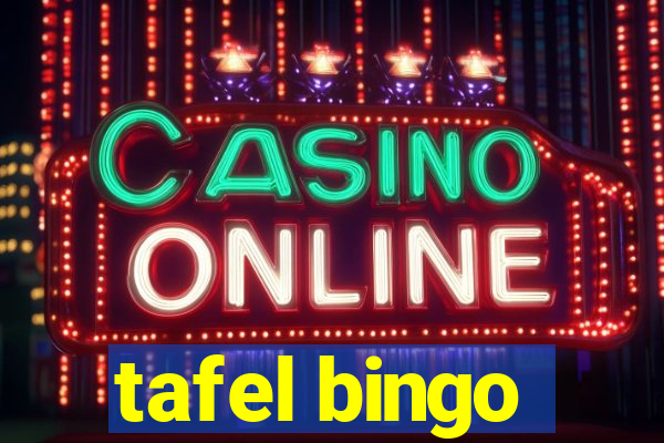 tafel bingo