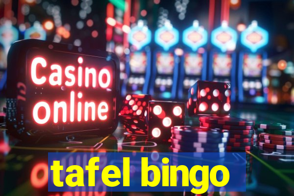 tafel bingo