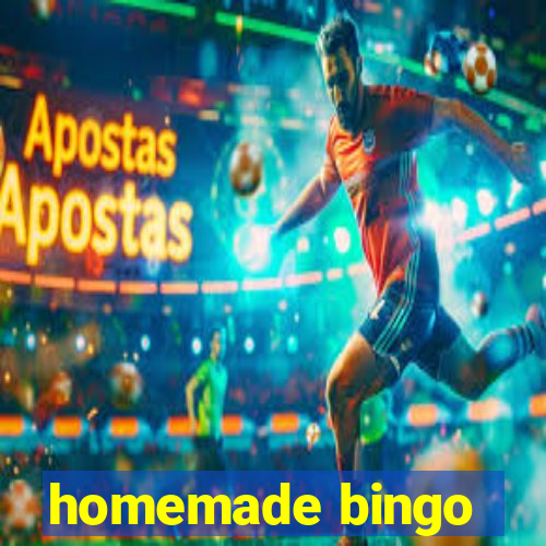 homemade bingo