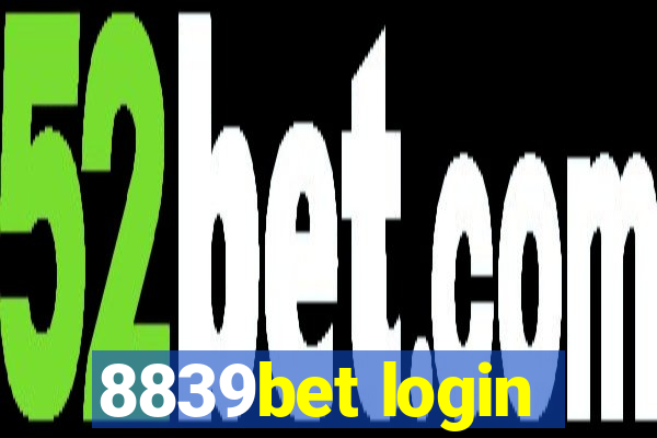 8839bet login