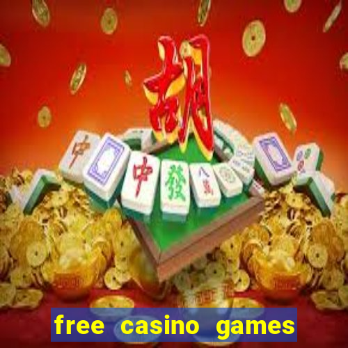 free casino games slot games