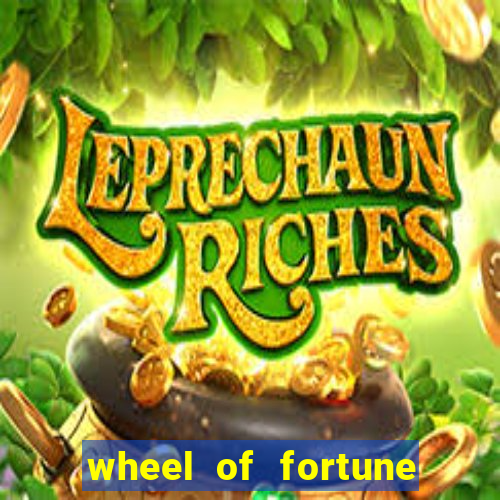 wheel of fortune casino slots