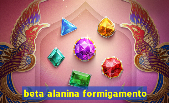 beta alanina formigamento