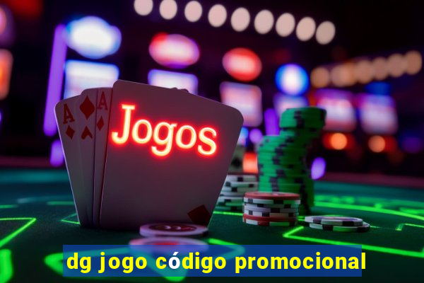 dg jogo código promocional