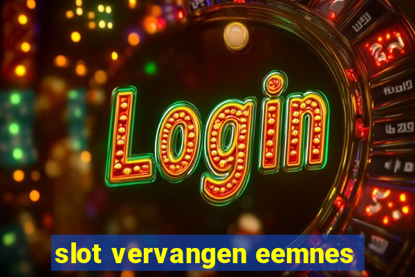 slot vervangen eemnes