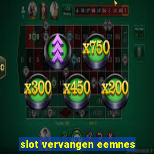 slot vervangen eemnes