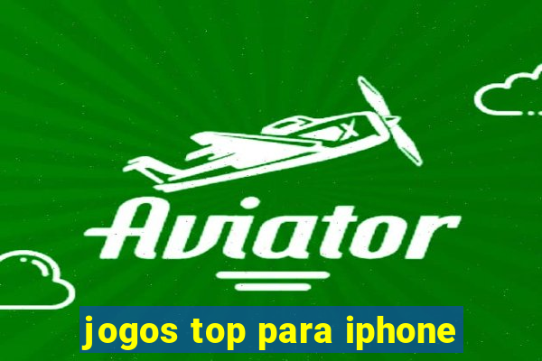 jogos top para iphone