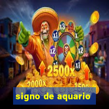 signo de aquario