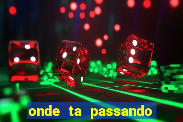 onde ta passando jogo do remo