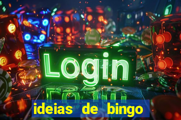 ideias de bingo para o natal