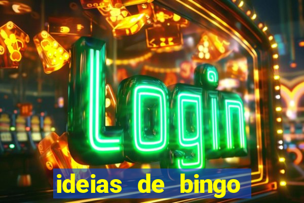 ideias de bingo para o natal