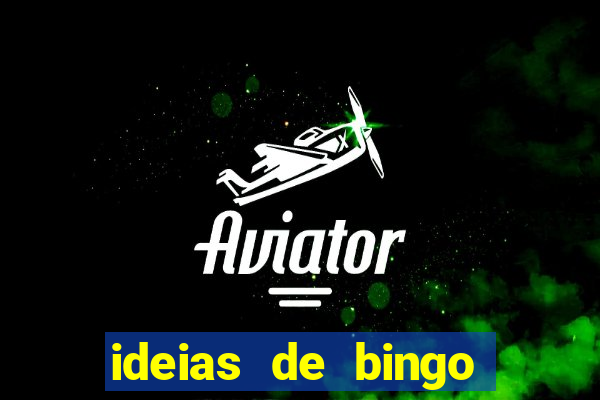 ideias de bingo para o natal