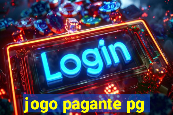 jogo pagante pg