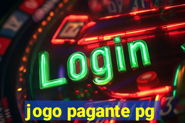 jogo pagante pg