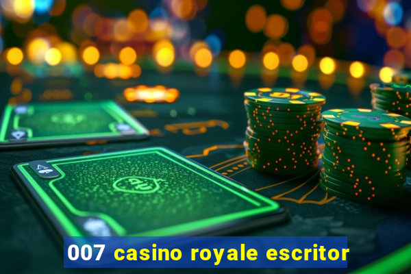 007 casino royale escritor