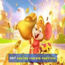 007 casino royale escritor