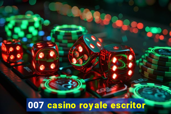 007 casino royale escritor