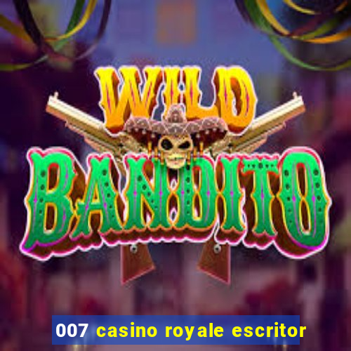 007 casino royale escritor