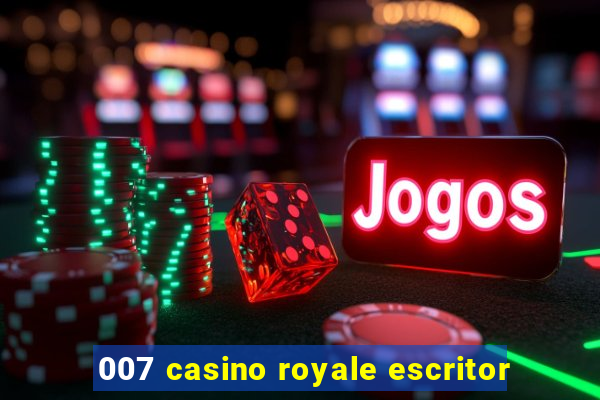 007 casino royale escritor