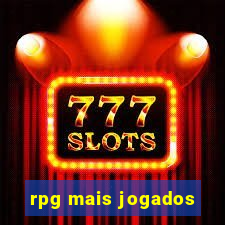 rpg mais jogados