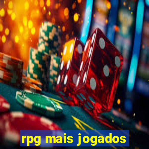 rpg mais jogados