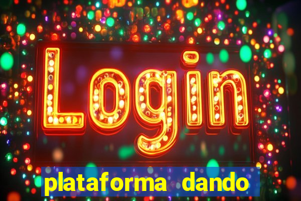 plataforma dando bonus no cadastro