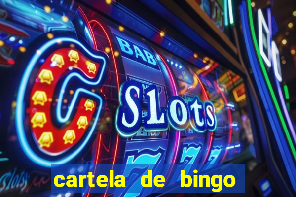 cartela de bingo do alfabeto para imprimir