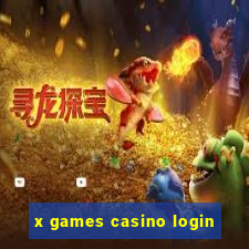 x games casino login