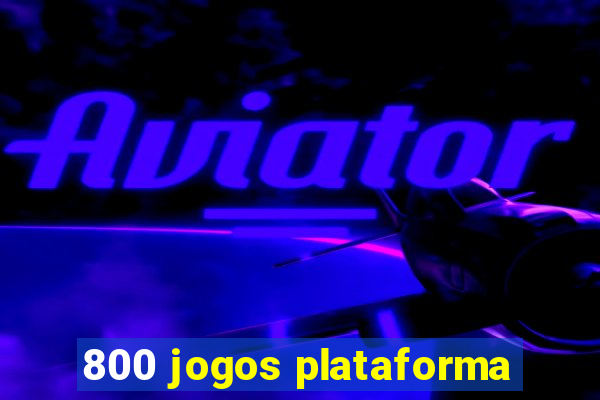 800 jogos plataforma