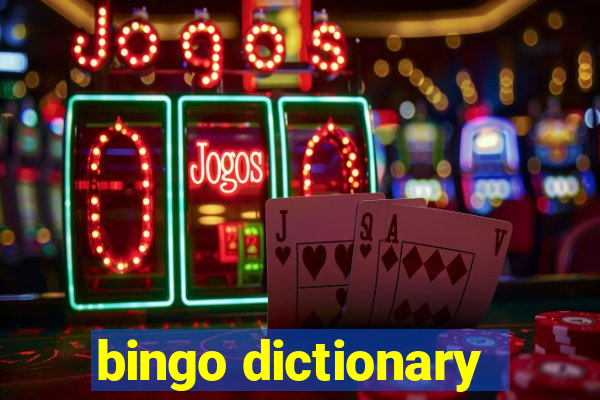 bingo dictionary